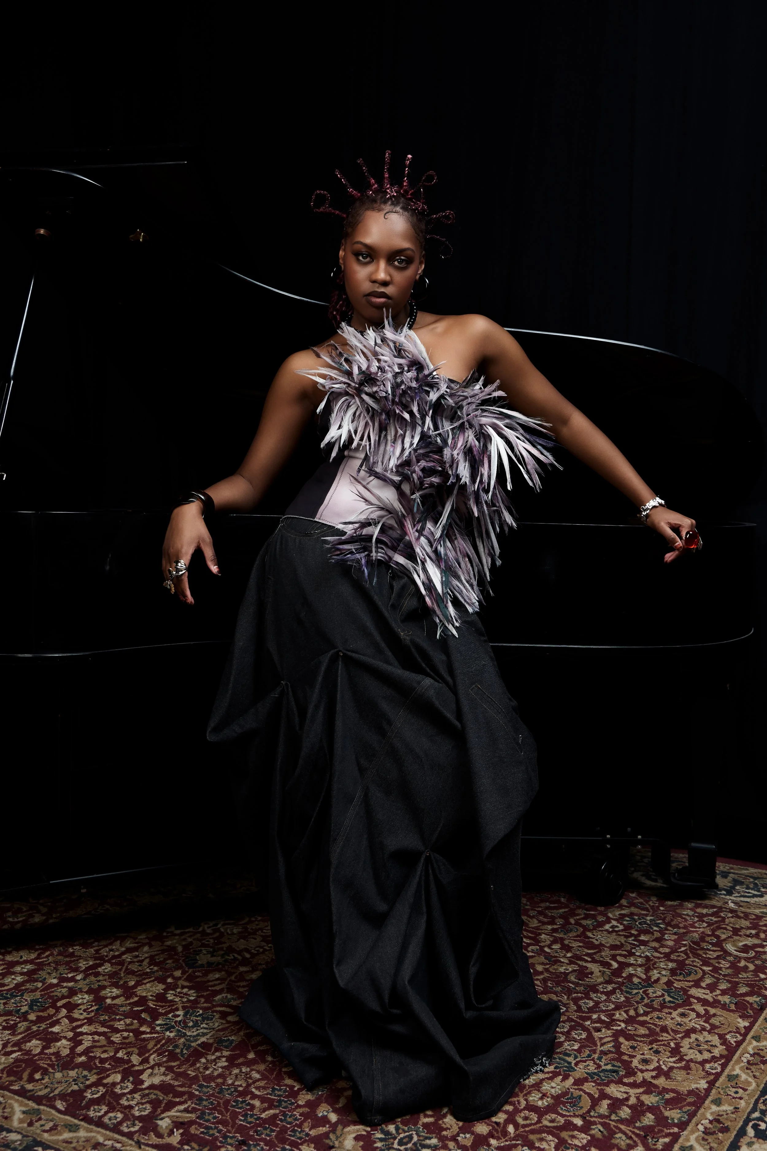 ADJA DIAGNE, for StyleCartel Magazine, lead frame